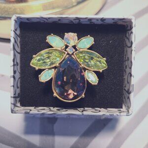 Vintage Weiss Cocktail Ring Size 7